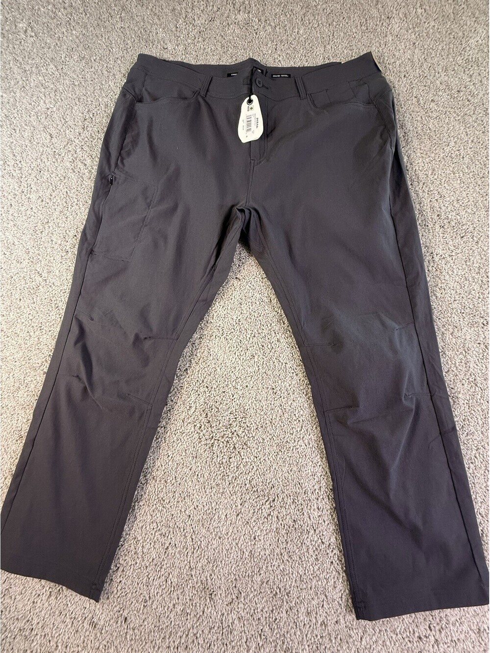 NWT Prana Women’s Halle Straight Pants Size 20W Charcoal Gray